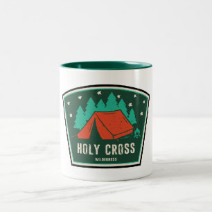 Holy Cross Wilderness Colorado Camping Two-Tone Coffee Mug