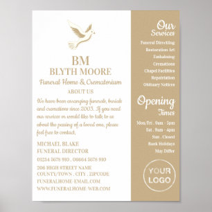 Holy Dove, Funeral Home, Directors Poster