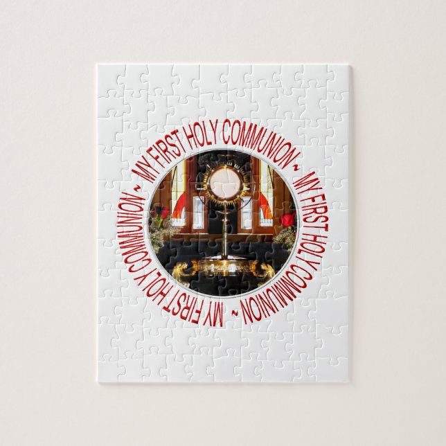 Holy Eucharist Holy Communion Jigsaw Puzzle (Vertical)