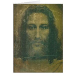 Holy Face Mass Card