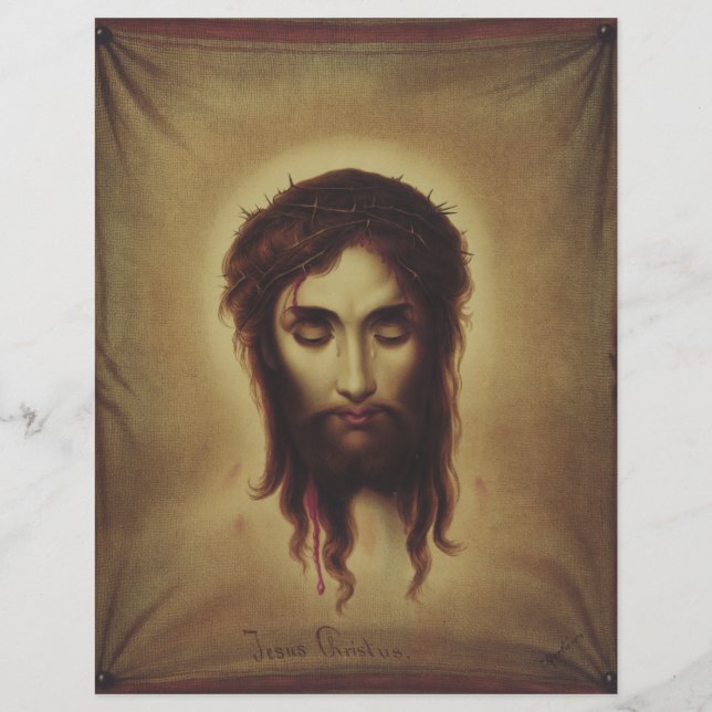 Holy Face of Jesus Christ Flyer (Front)