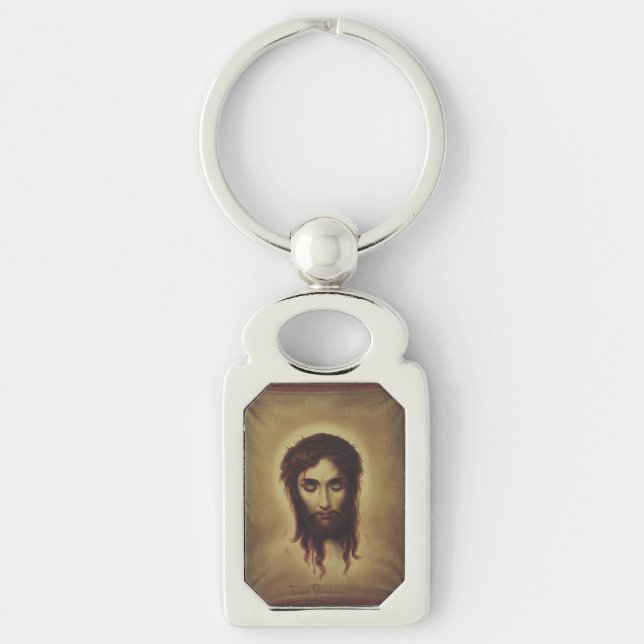 Holy Face of Jesus Christ Keychain (Front)