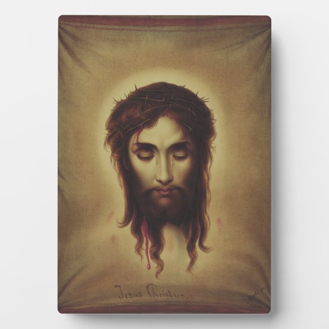 Holy Face of Jesus Christ Plaque (Front)
