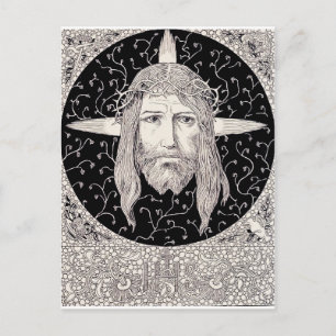 Holy Face of Jesus Christ Postcard