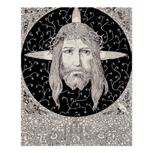 Holy Face of Jesus Christ Poster
