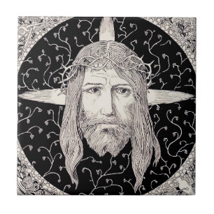 Holy Face of Jesus Christ Tile