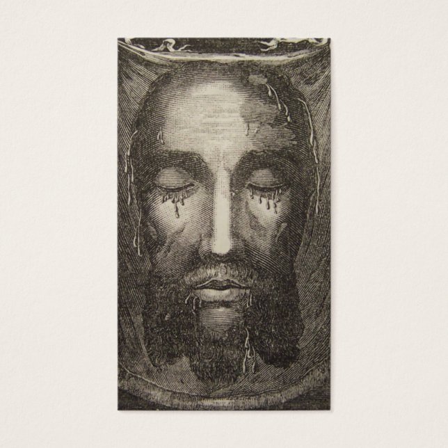 Holy Face of Jesus Devotion Card (Front)