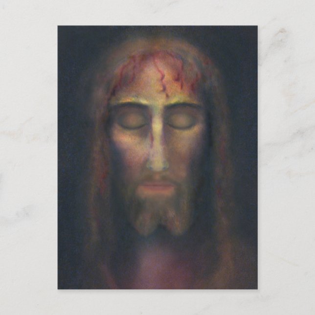 Holy Face Postcard (Front)