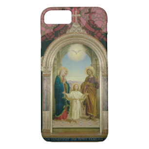 Holy Family, 1898 (tempera on panel) iPhone 8/7 Case