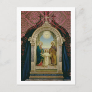 Holy Family, 1898 (tempera on panel) Postcard
