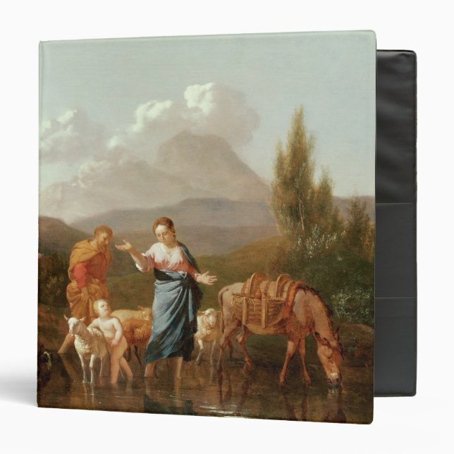 Holy family at a stream binder (Front/Inside)