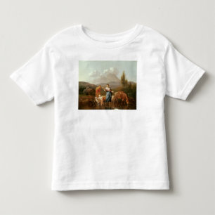Holy family at a stream toddler t-shirt