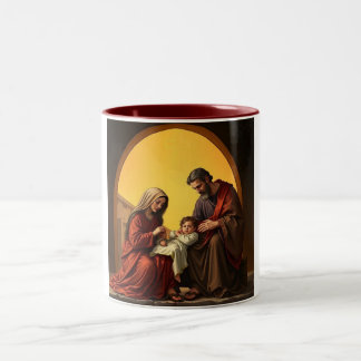 Holy Family, Baby Jesus Mary and Joseph Coffee Mug