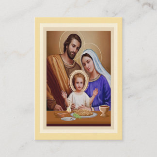 Holy Family Business Card