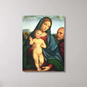 Holy Family Canvas Print