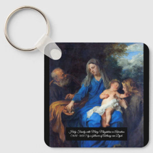Holy Family Keychain