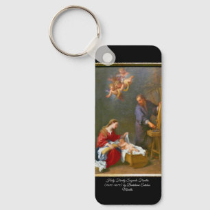 Holy Family Keychain
