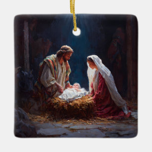 Holy Family Ornament