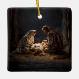 Holy Family Ornament
