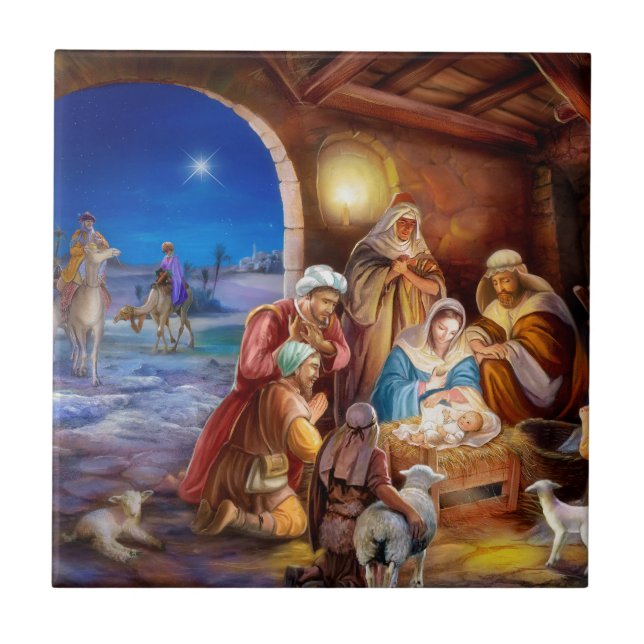 Holy family tile (Front)