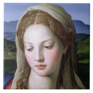 Holy Family with St. Anne and the infant St. John Tile
