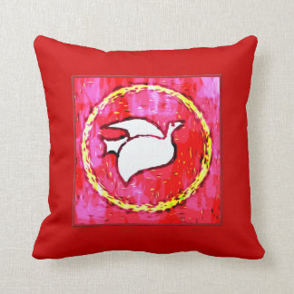Holy Fire Throw Pillow