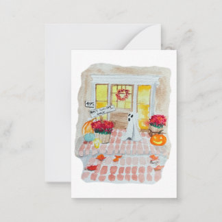Holy Ghost Funny Halloween Card