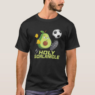 Holy Goalamole   Funny Soccer Kids Avocado T-Shirt