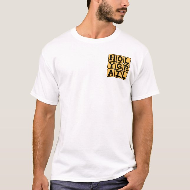 Holy Grail, Cup From Last Supper T-Shirt (Front)