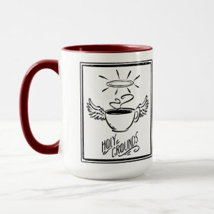 HOLY GROUNDS COFFEE by Jeff Willis Art Mug