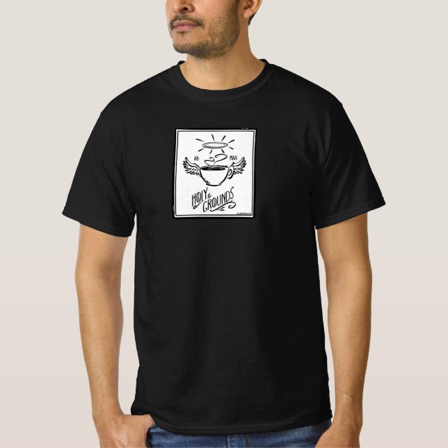 HOLY GROUNDS COFFEE T-Shirt (Front)