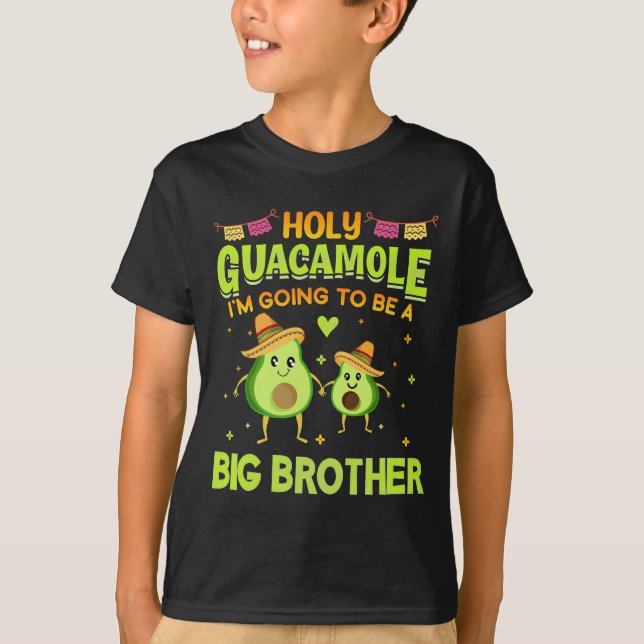 Holy Guacamole big brother announcement sumbrero  T-Shirt (Front)