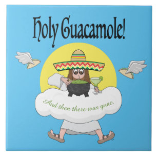 Holy Guacamole Ceramic Tile