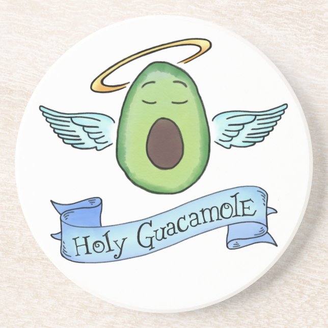 Holy Guacamole! Coaster (Front)