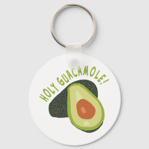 Holy Guacamole Keychain