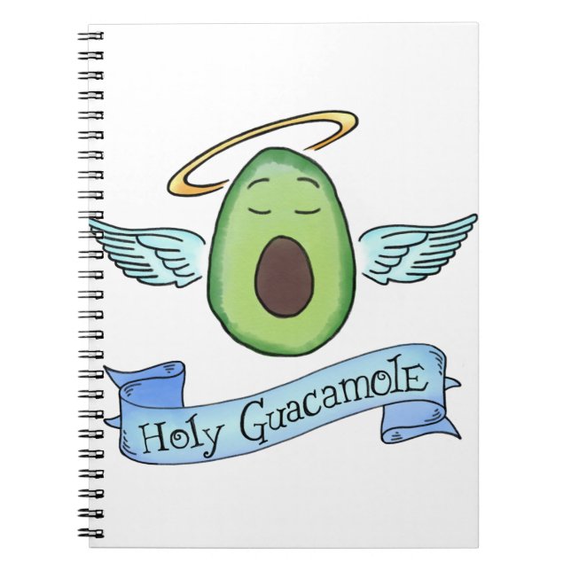 Holy Guacamole Notebook (Front)