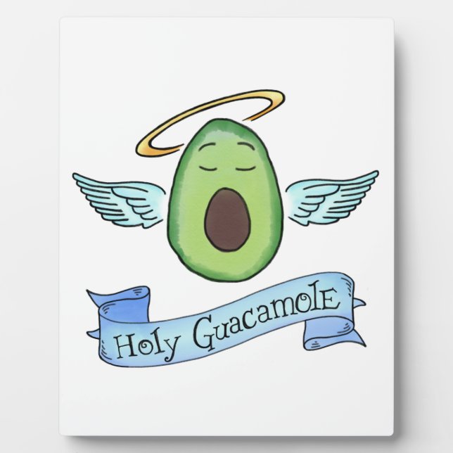 Holy Guacamole! Plaque (Front)