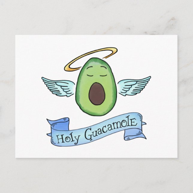 Holy Guacamole! Postcard (Front)
