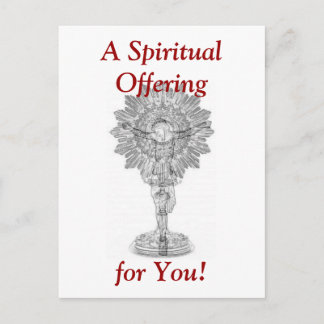Holy Hour Postcard