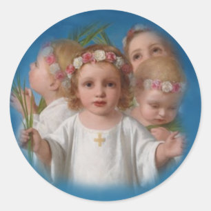 Holy Innocents Heavenly Children Classic Round Sticker