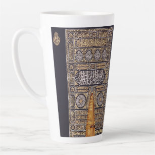 Holy Kaaba Mecca Muslim Pilgrimage Hajj Mosque Latte Mug