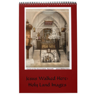 Holy Land Biblical Sacred Sites          Calendar