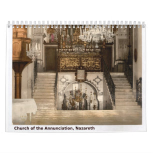 Holy Land Calendar: Jesus Walked Here Sacred Sites Calendar