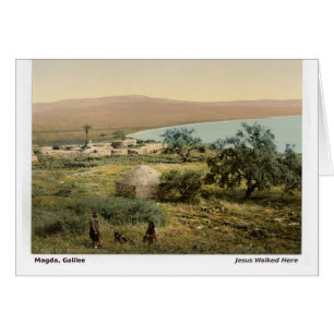 Holy Land scene of Magda, Sea of Galilee