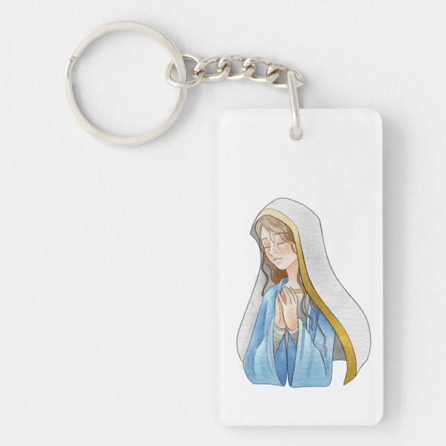 Holy Mary Keychain (Front)