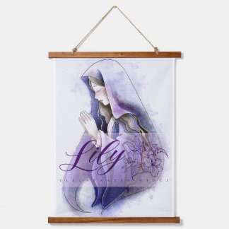Holy Mary pray  Hanging Tapestry