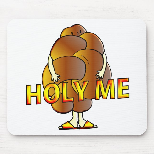 Holy Me Mouse Pad (Front)