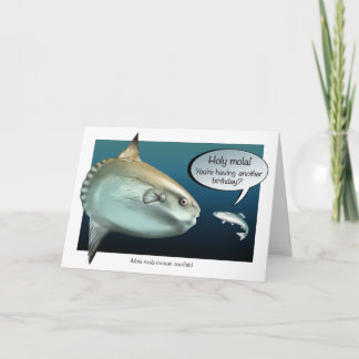 Holy Mola Birthday Card