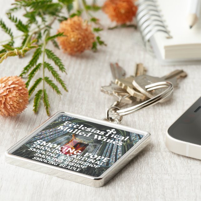 Holy Moly, Ecclesiastical Mulled Wines Keychain (Side)