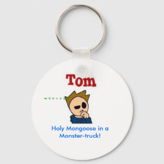 Holy Mongoose in a Monster-truck! Keychain